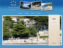 Tablet Screenshot of makarska-riviera-apartments.com